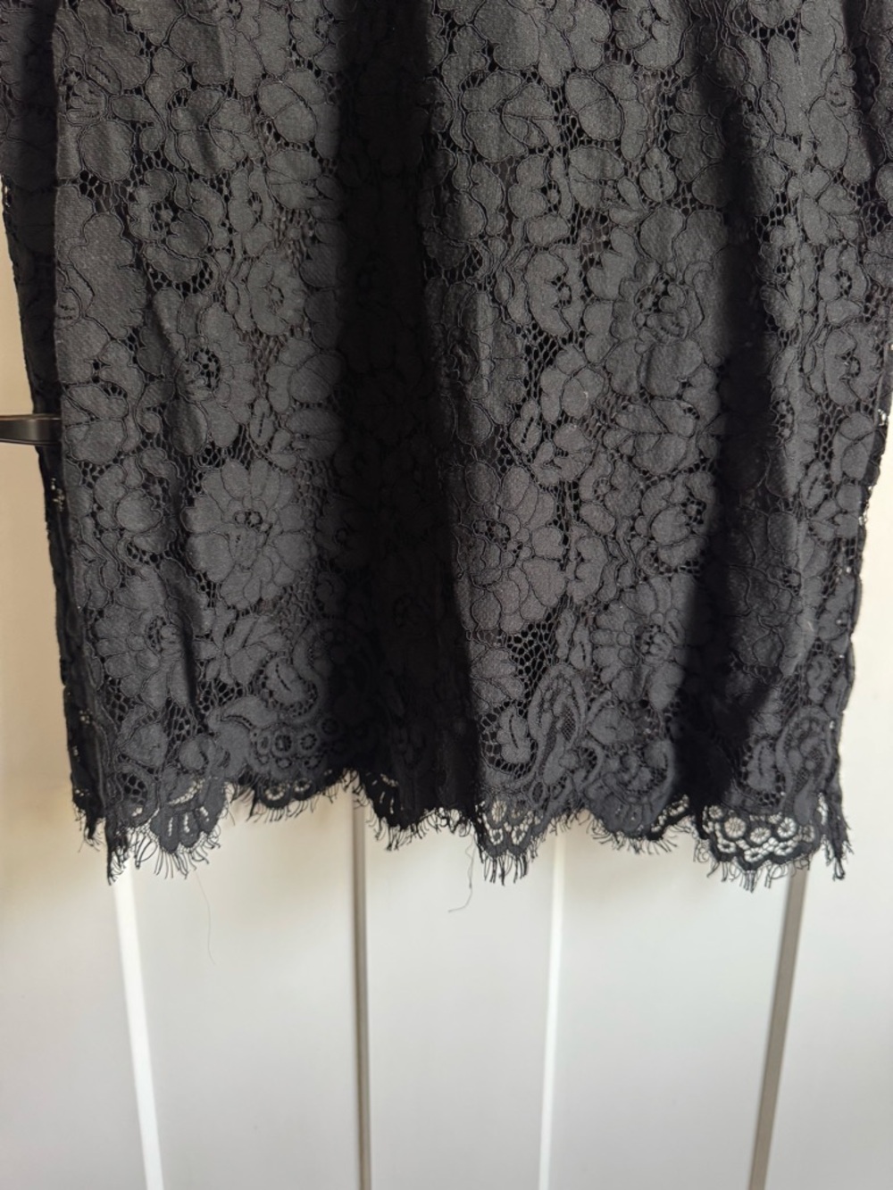 Ann Taylor Black Lace Dress 10 - Picture 3 of 6